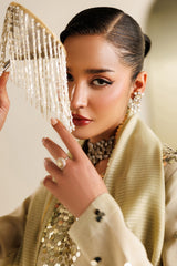 EMBROIDERED RAW SILK UR-7072