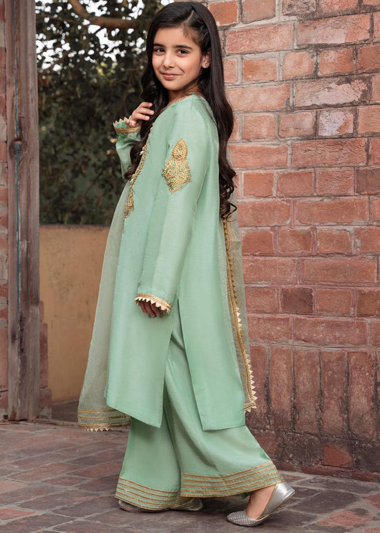 RANG-E-HAYA - ZAREEN MINT GREEN KIDS