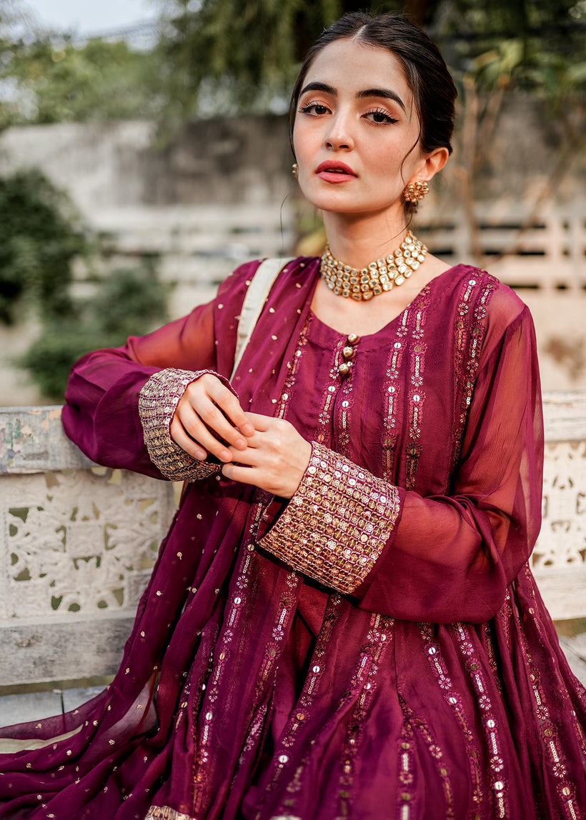 RANG-E-HAYA - ANCHAL (PLUM)