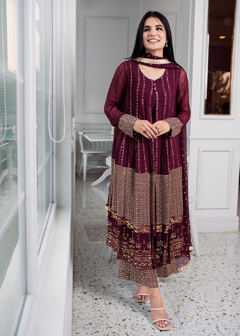 RANG-E-HAYA - ANCHAL (PLUM)
