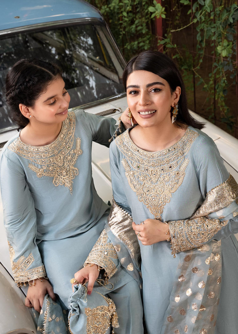 RANG-E-HAYA - SHIREEN ICEBLUE