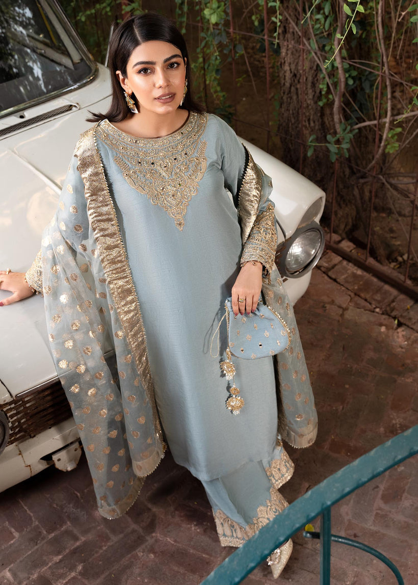 RANG-E-HAYA - SHIREEN ICEBLUE