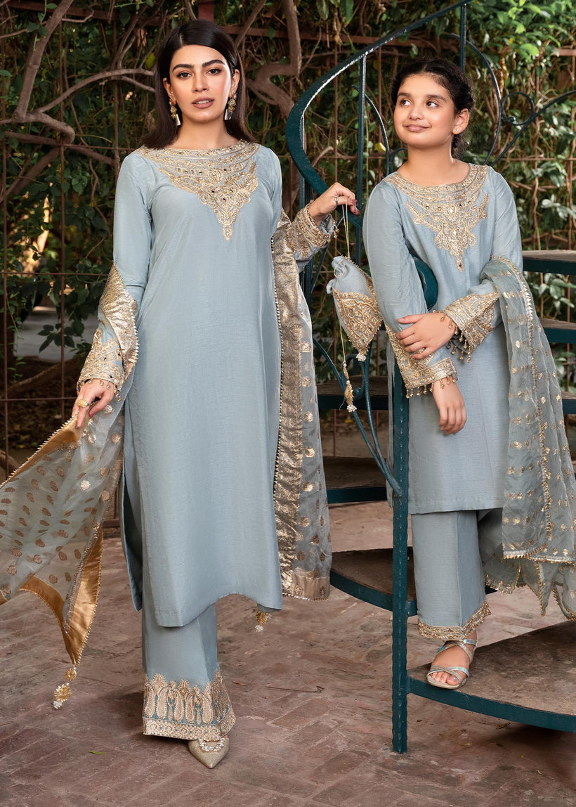 RANG-E-HAYA - SHIREEN ICEBLUE