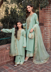 RANG-E-HAYA - ZAREEN MINT GREEN KIDS