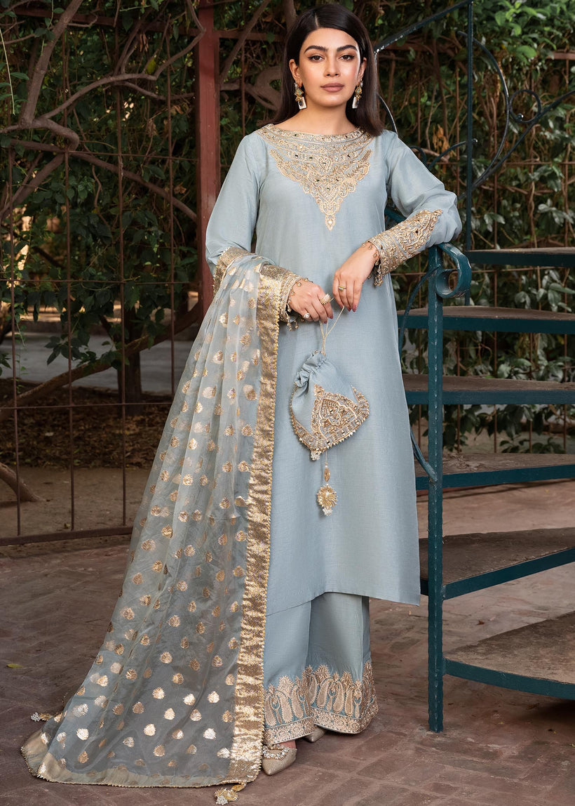 RANG-E-HAYA - SHIREEN ICEBLUE
