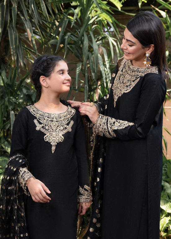 RANG-E-HAYA - SHIREEN BLACK KIDS