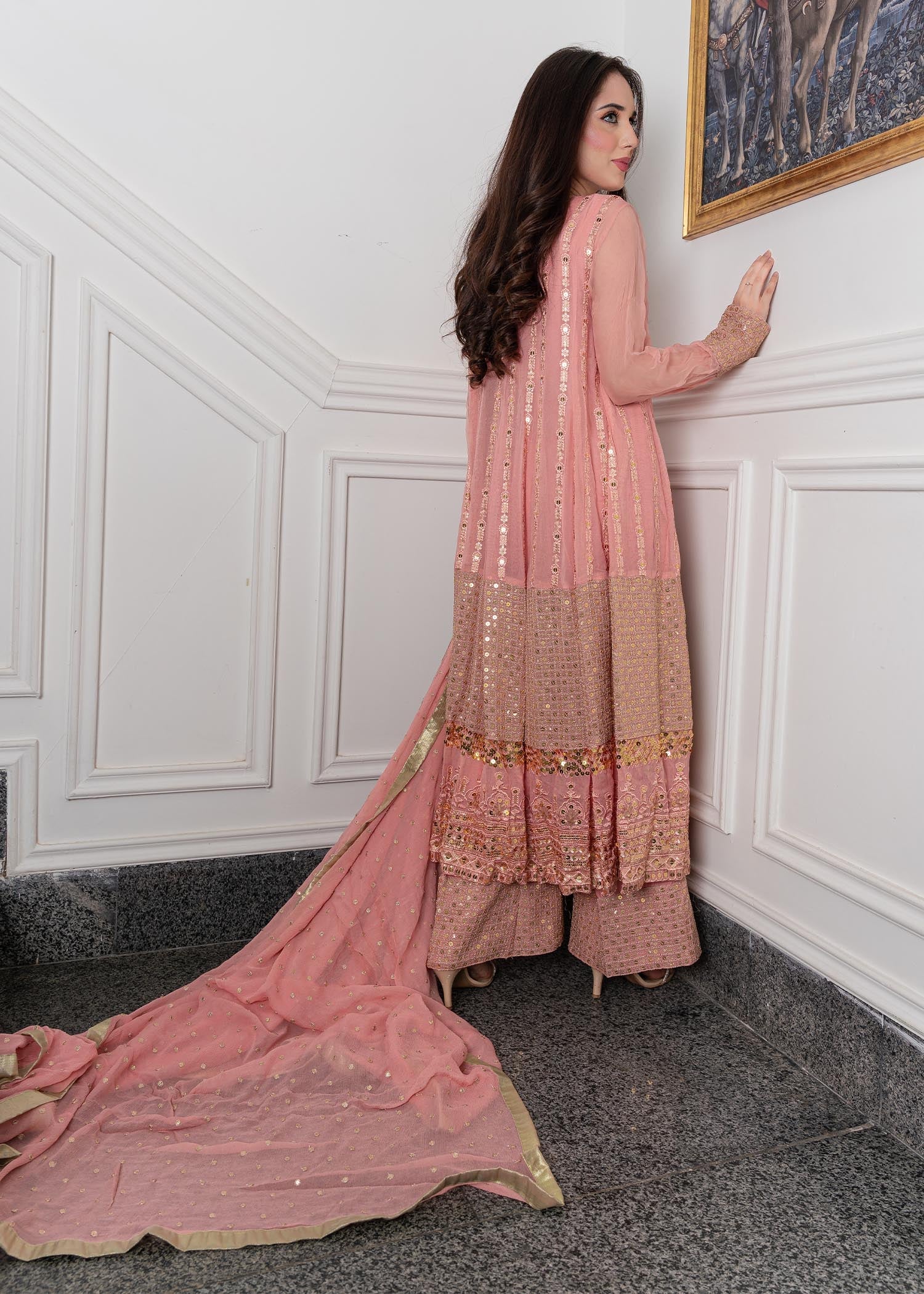 RANG-E-HAYA - ANCHAL (PEACH)