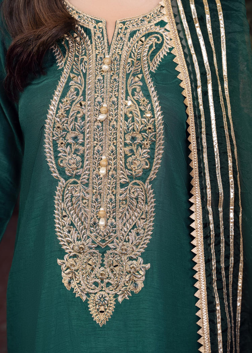 RANG-E-HAYA - ZAREEN (DEEP GREEN)