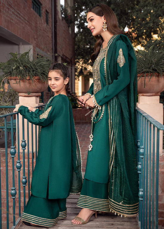 RANG-E-HAYA - ZAREEN DEEP GREEN KIDS