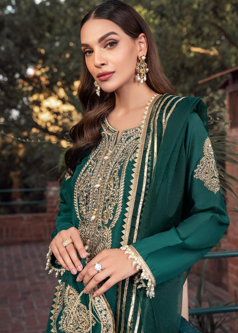 RANG-E-HAYA - ZAREEN (DEEP GREEN)