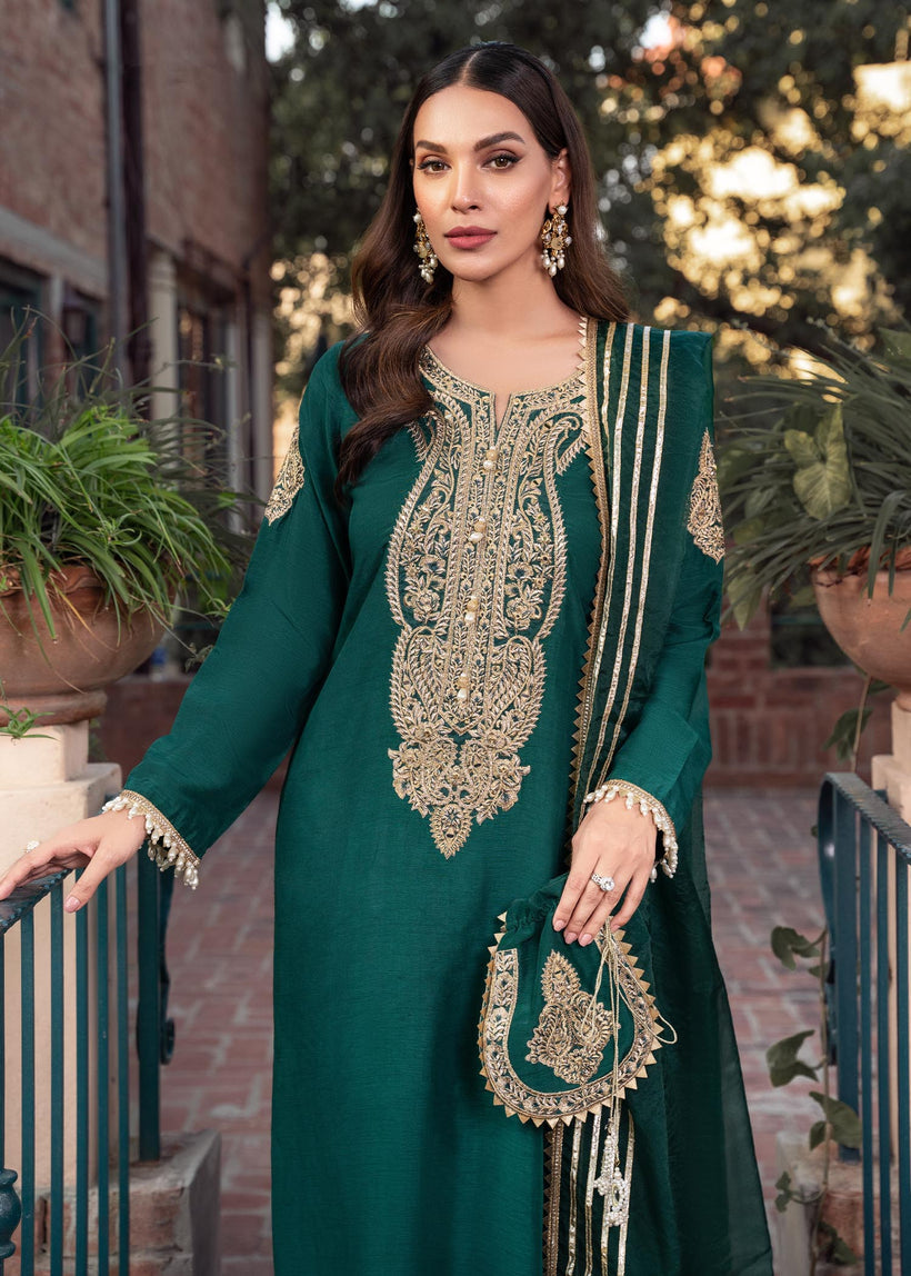 RANG-E-HAYA - ZAREEN (DEEP GREEN)