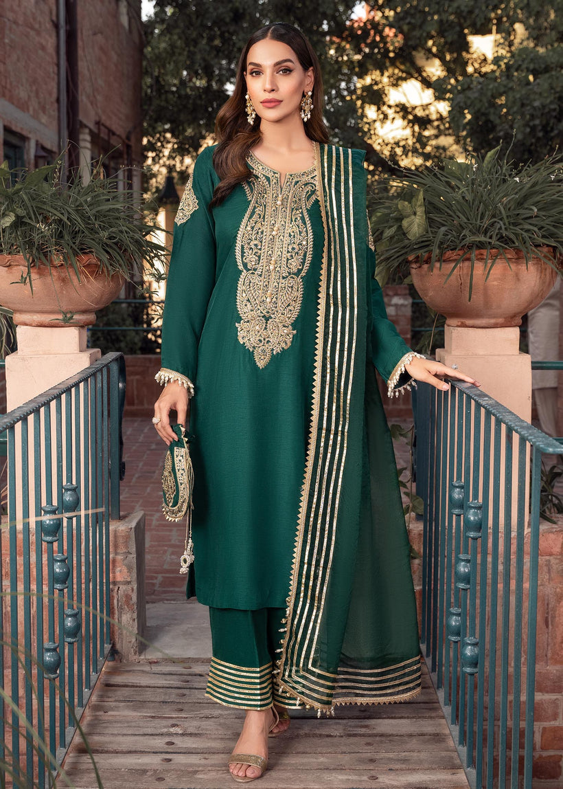RANG-E-HAYA - ZAREEN (DEEP GREEN)