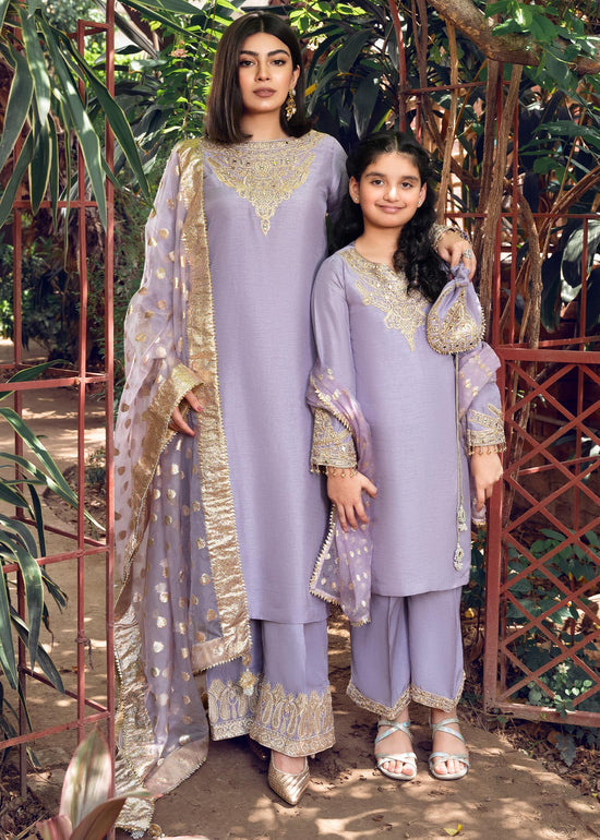 RANG-E-HAYA - SHIREEN LILAC KIDS