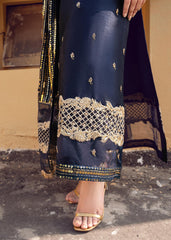 RANG-E-HAYA - SANDALI (NAVY BLUE)