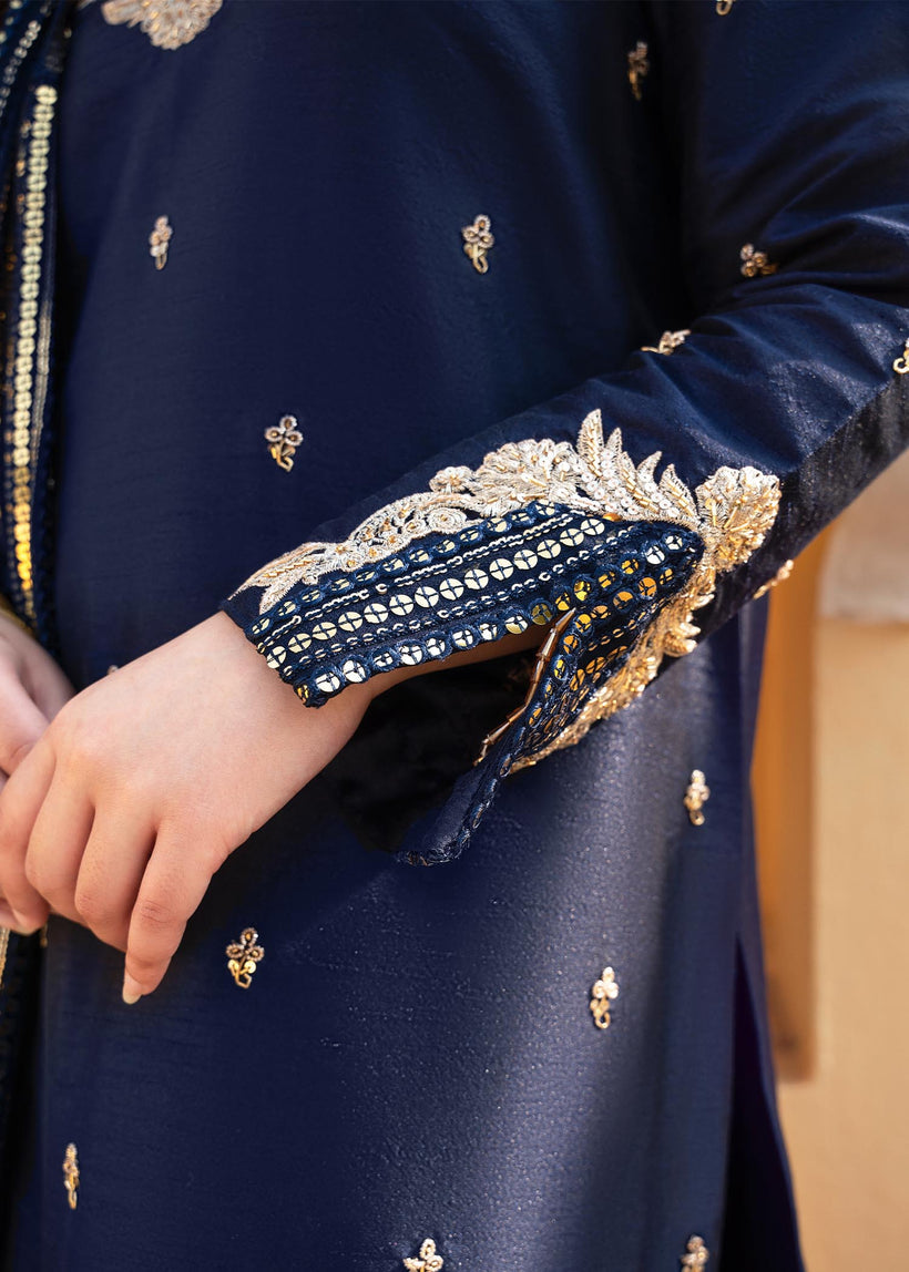RANG-E-HAYA - SANDALI (NAVY BLUE)