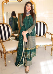 RANG-E-HAYA - ANCHAL (BOTTLE GREEN)