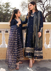 RANG-E-HAYA - SANDALI NAVY BLUE KIDS