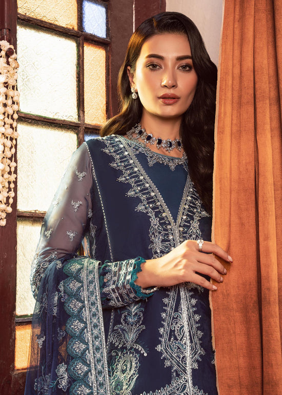 RANG-E-HAYA - NOORANI (NAVY BLUE)