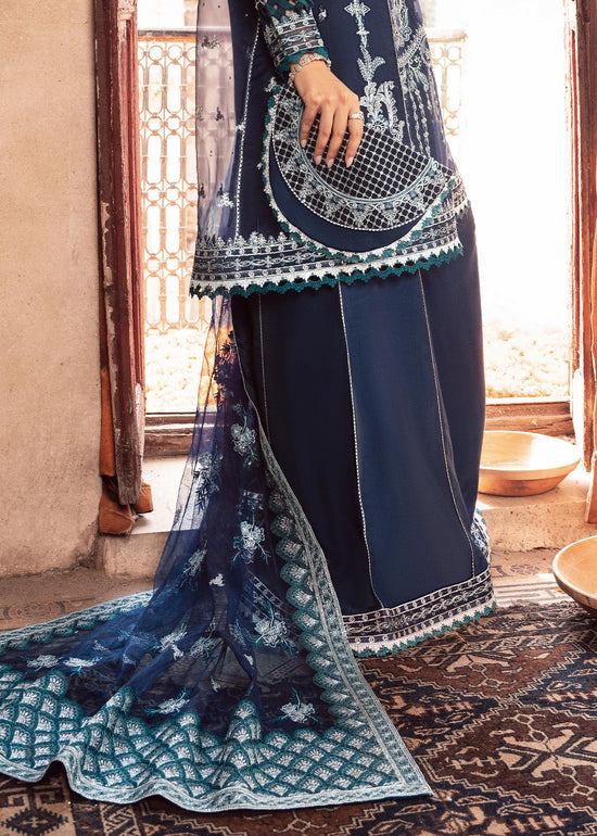 RANG-E-HAYA - NOORANI (NAVY BLUE)