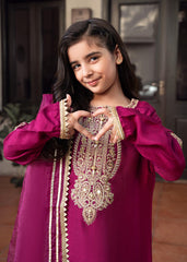 RANG-E-HAYA - ZAREEN MAGENTA KIDS