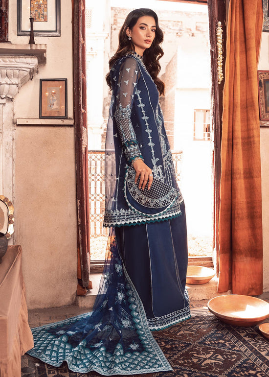 RANG-E-HAYA - NOORANI (NAVY BLUE)