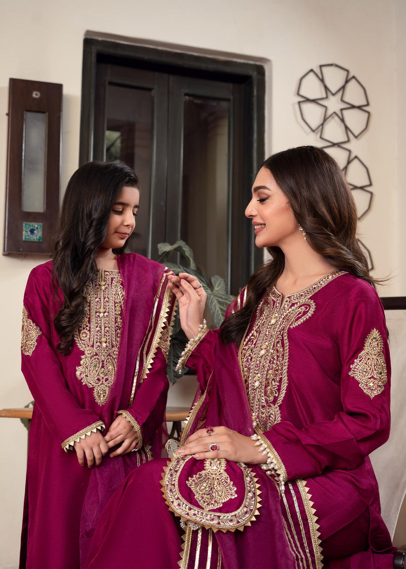 RANG-E-HAYA - ZAREEN (MAGENTA/PURPLE)