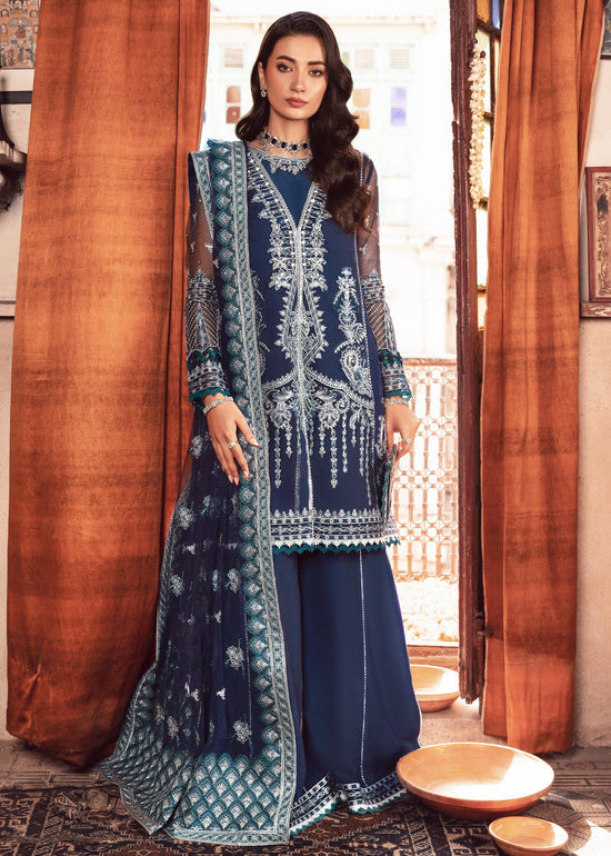 RANG-E-HAYA - NOORANI (NAVY BLUE)