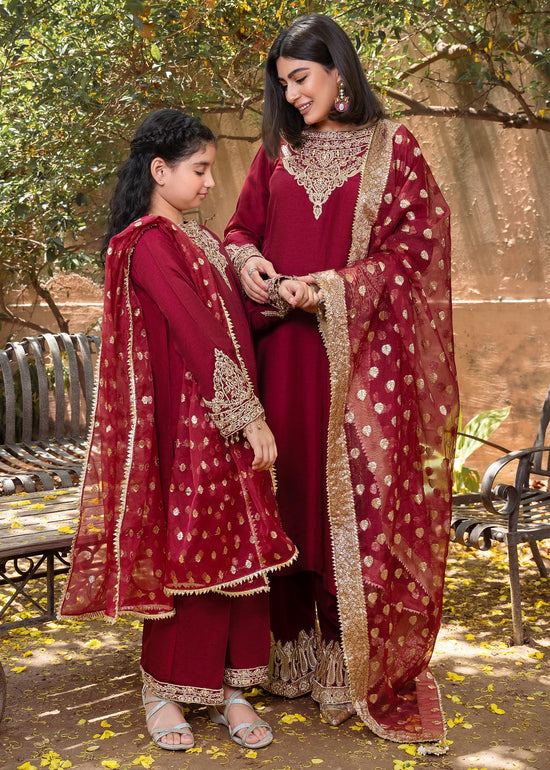 RANG-E-HAYA - SHIREEN MAROON KIDS