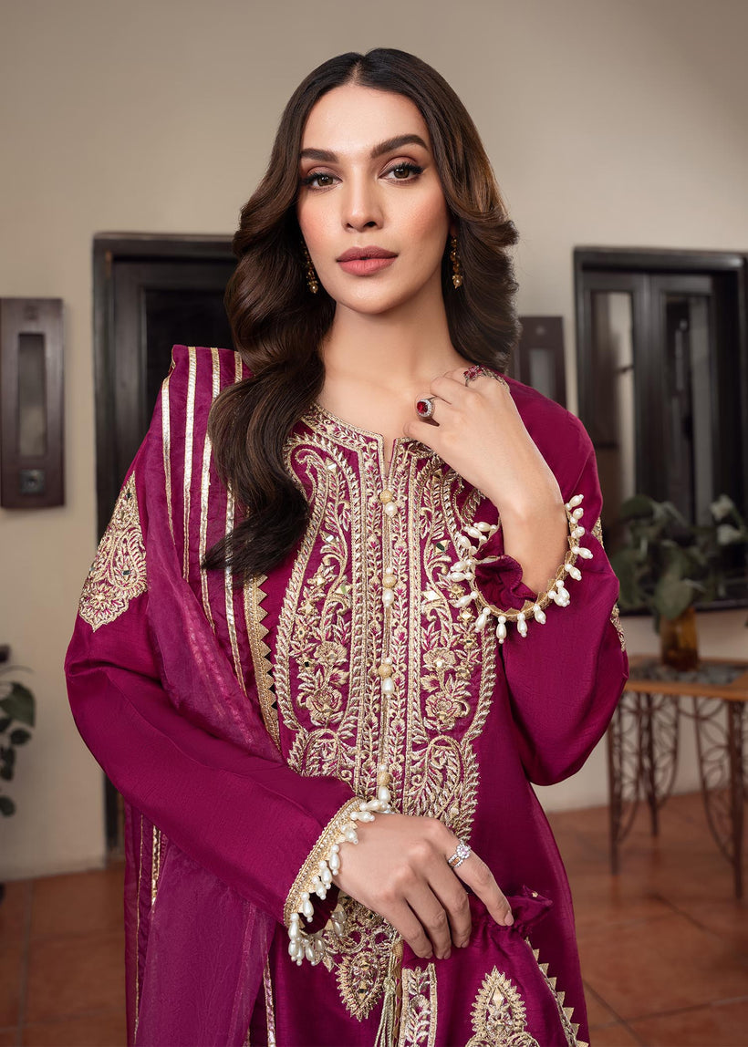 RANG-E-HAYA - ZAREEN (MAGENTA/PURPLE)