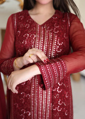 RANG-E-HAYA - HOOR (MAROON)