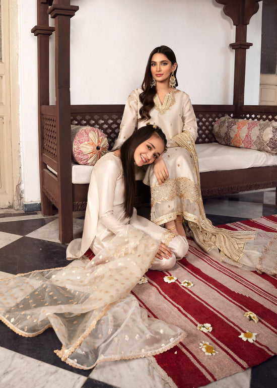 RANG-E-HAYA - SANDALI PEARL WHITE KIDS