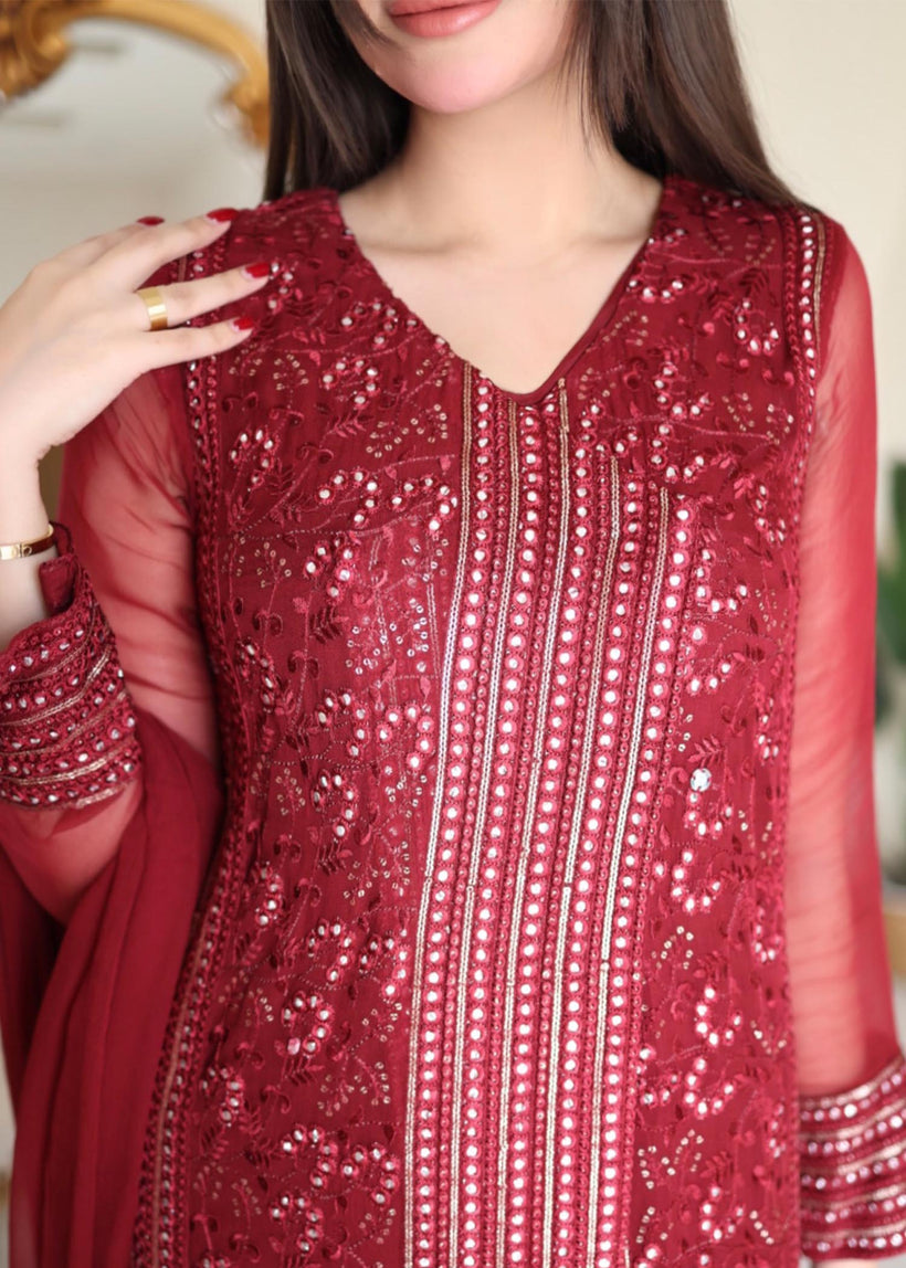 RANG-E-HAYA - HOOR (MAROON)