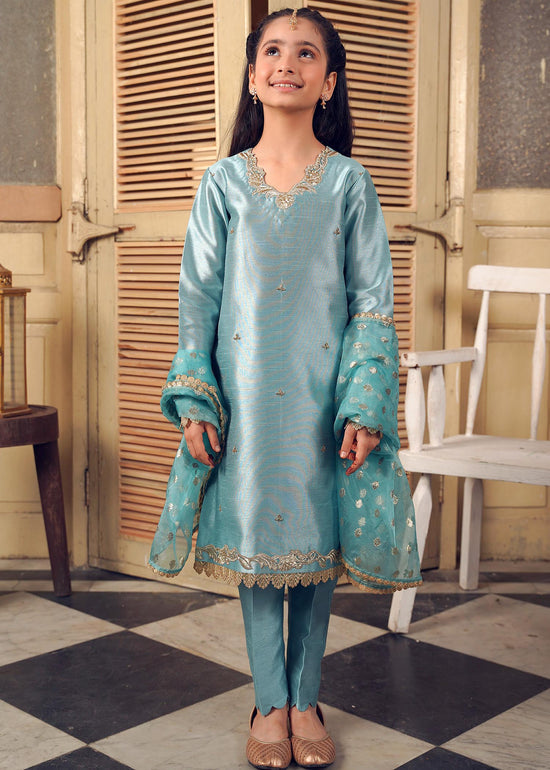 RANG-E-HAYA - SANDALI ICE BLUE KIDS