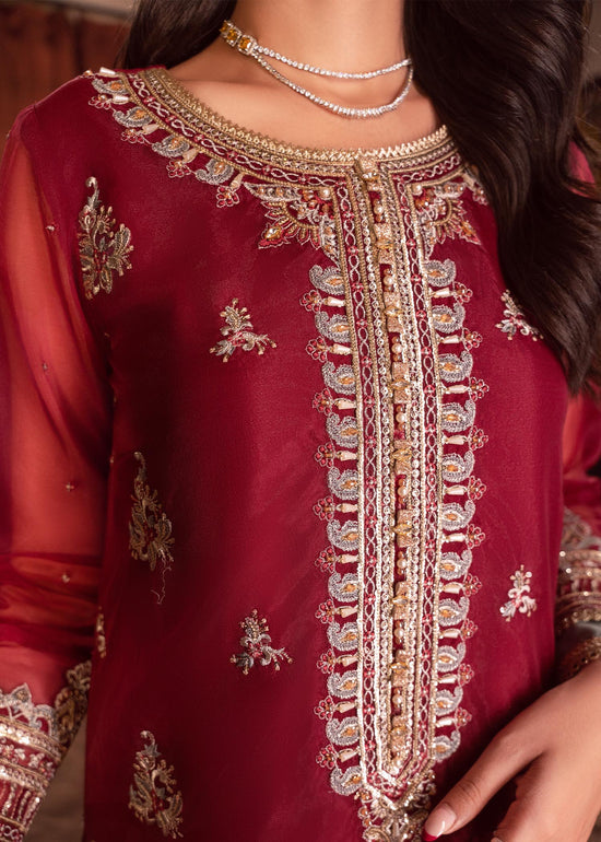 RANG-E-HAYA - JASHN (MELBERRY MAROON)