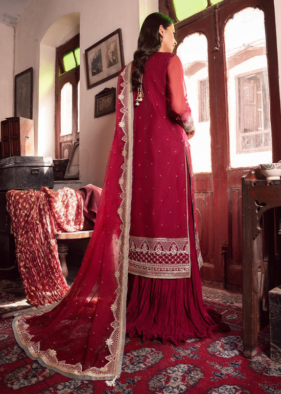 RANG-E-HAYA - JASHN (MELBERRY MAROON)