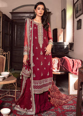 RANG-E-HAYA - JASHN (MELBERRY MAROON)