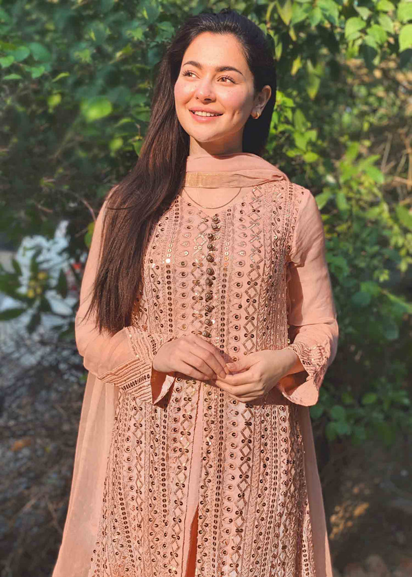 RANG-E-HAYA - UFAQ (LIGHT PEACH)