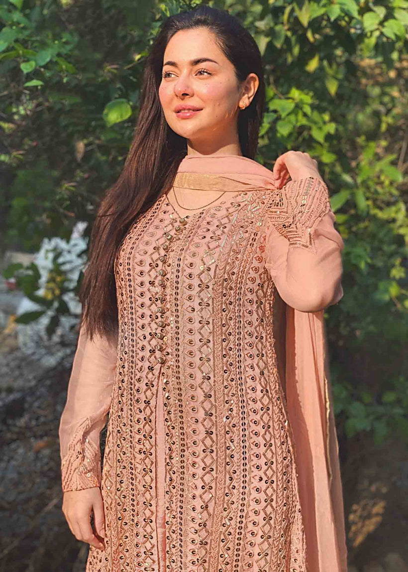 RANG-E-HAYA - UFAQ (LIGHT PEACH)