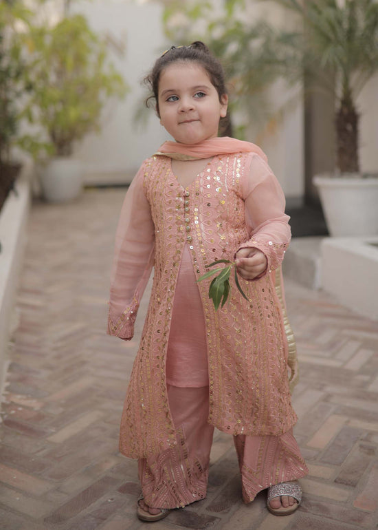 RANG-E-HAYA - UFAQ LIGHT PEACH KIDS