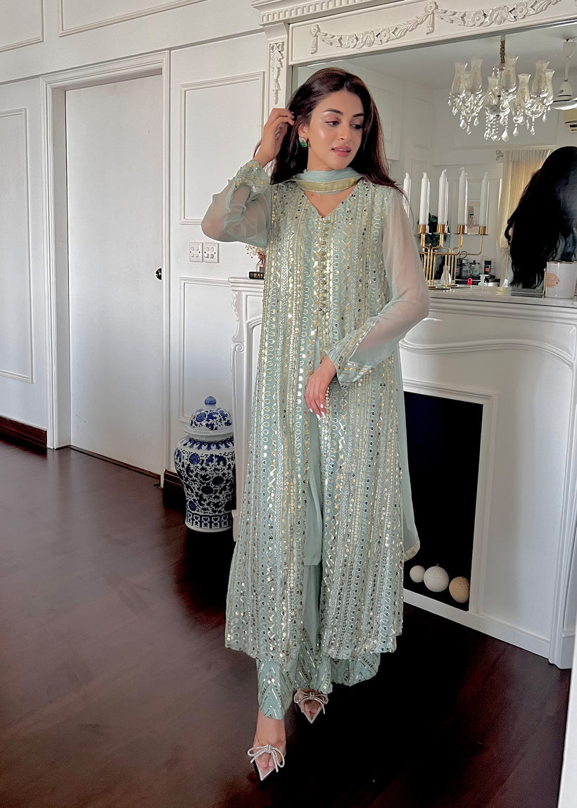 RANG-E-HAYA - UFAQ (ICE BLUE)