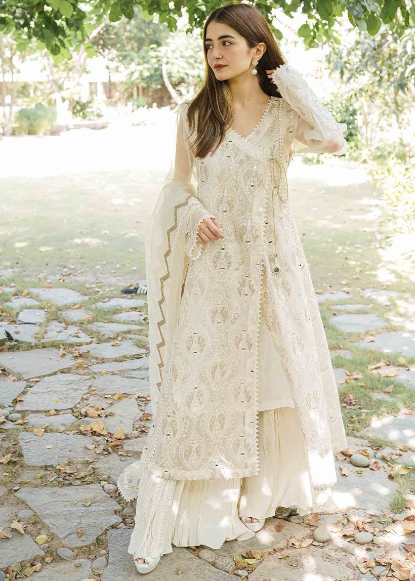 RANG-E-HAYA - LILY (ASH WHITE)