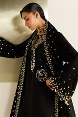 EMBROIDERED RAW SILK UR-7065