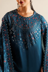 EMBROIDERED RAW SILK UR-7062