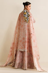 EMBROIDERED RAW SILK UR-7067