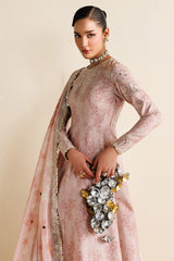 EMBROIDERED RAW SILK UR-7067