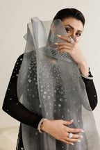 EMBROIDERED CHIFFON UC-3127