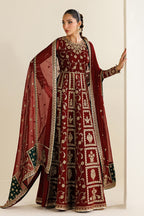 EMBROIDERED CHIFFON UC-3132