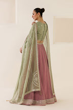 EMBROIDERED CHIFFON UC-3129