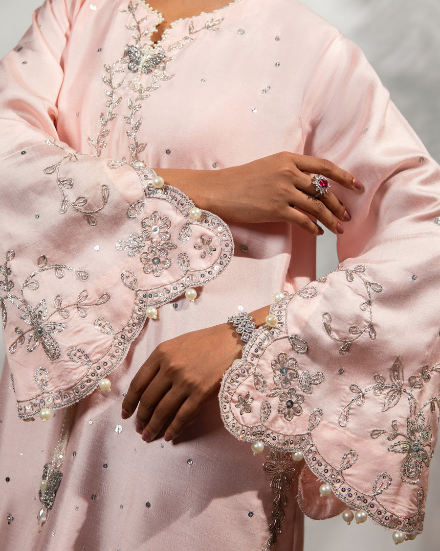 BLUSH PINK KAFTAN