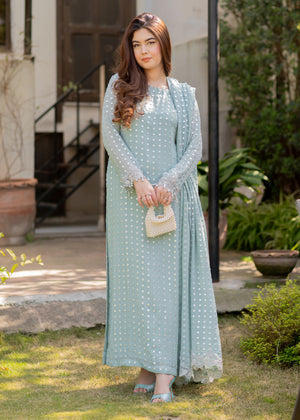 RANG-E-HAYA - SALINA (ICE BLUE)